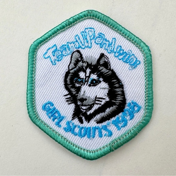 Team Up and Win 1998 Girl Scouts Embroidered Patch - Picture 5 of 9